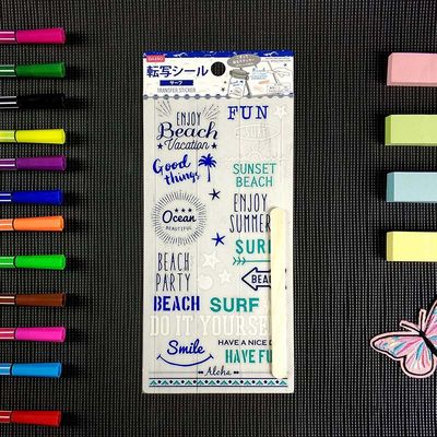 Pressure Transfer Sticker Rub-On Transfer Scratching Stickers Cartoon Sticker For Scrap Book DIY Use